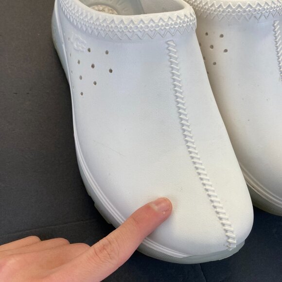 Ugg M Tasman Sport White Mens 8 Unisex Slip On Casual Sandals,White,Clogs,Comfor main image 13